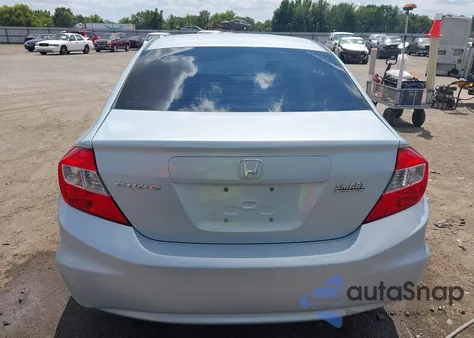 2012 Honda Civic Ex из США, поврежденный, VIN 19XFB2F85CE027767
